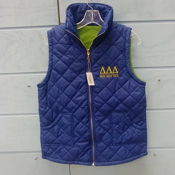 Lexi York Jackets & Blazers - Delta Delta Delta Vest